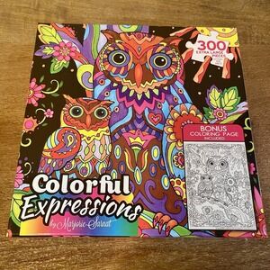 NEW Roseart Colorful Expressions Owl & Baby Puzzle 300 XL Pieces Marjorie Sarnat